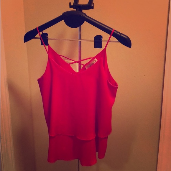 Francesca's Collections Tops - Red/orange tank top from franchesca’s size medium